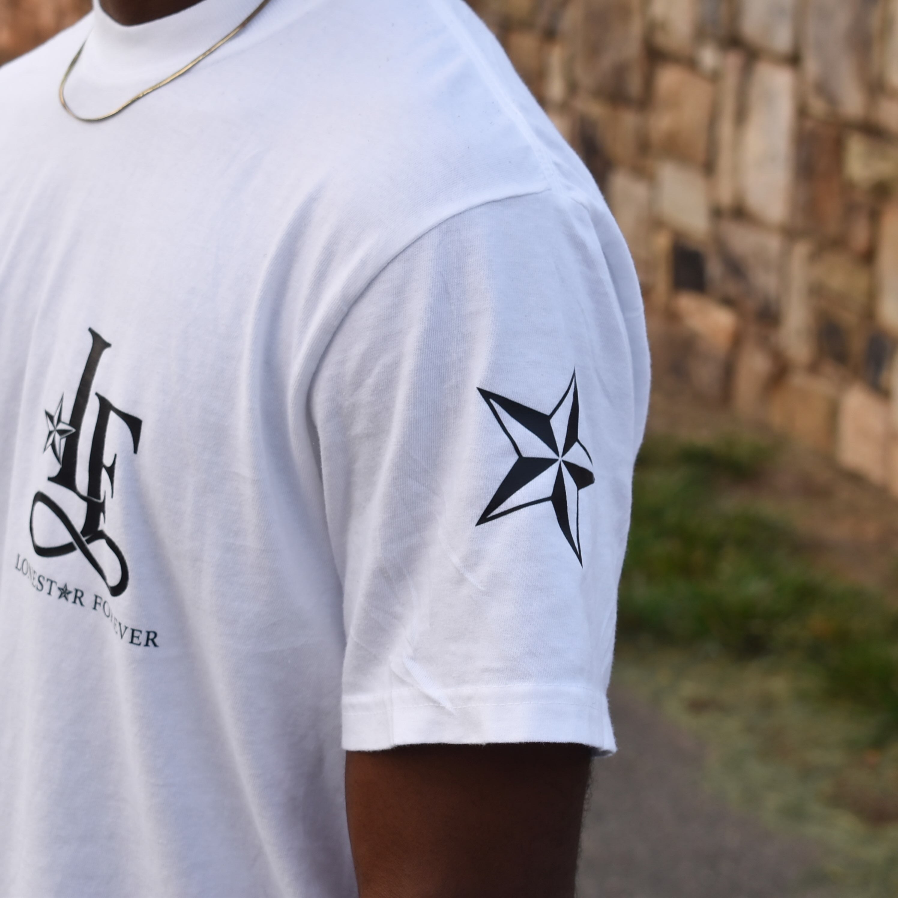 LONESTAR FOREVER WHITE TEE